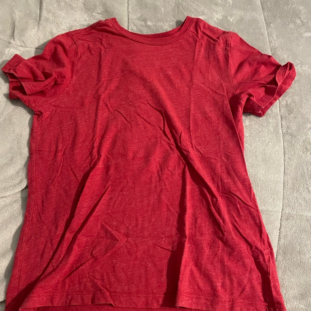 Red urban pipeline tshirt